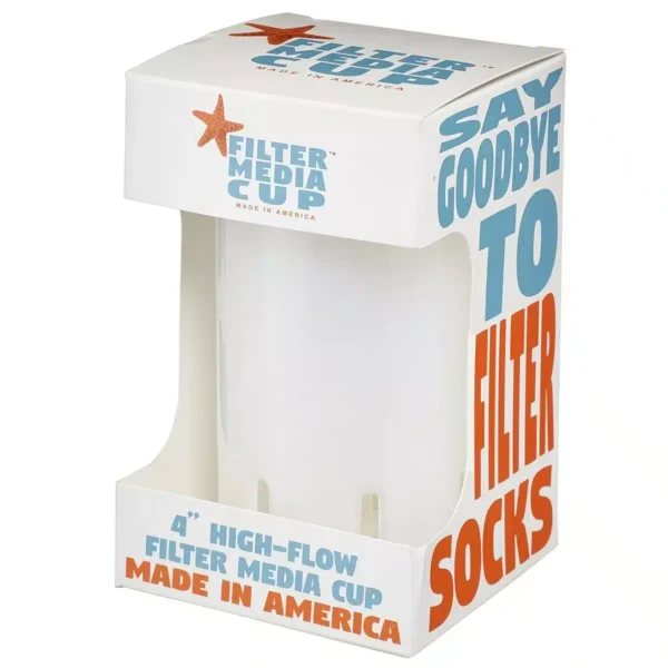 4" Filter Media Cup - Image 1