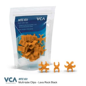 Multi-Tube Clips -Yuma Orange (15 piece Kit)