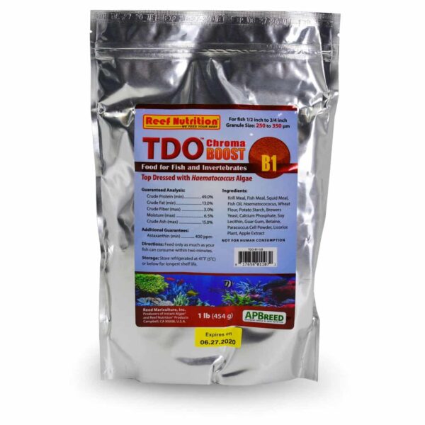 TDO-B1 Chroma Boost Fish Food - Image 2