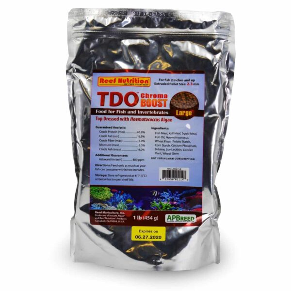 TDO-EP2 Large 2.3mm Chroma Boost Fish Food - Image 2
