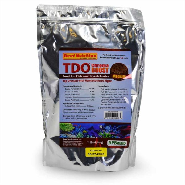 TDO-EP1 Medium 1.7mm Chroma Boost Fish Food - Image 3