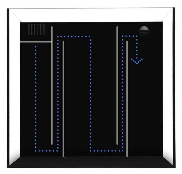 Cube 10 Starphire Ultra Clear 10 Gallon Aquarium - Waterbox Aquariums - Image 5