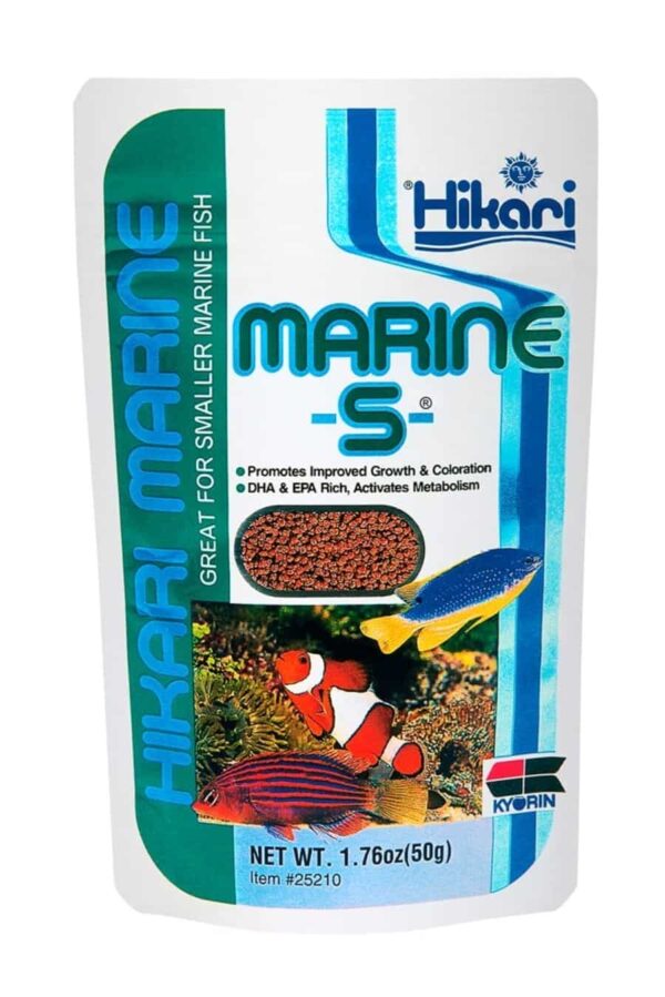 Marine S Pellets Slow Sinking Fish Food - Image 1