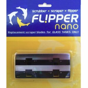 Flipper Nano Aquarium Algae Magnet Cleaner Stainless Steel Replacement Blades - 2 pack