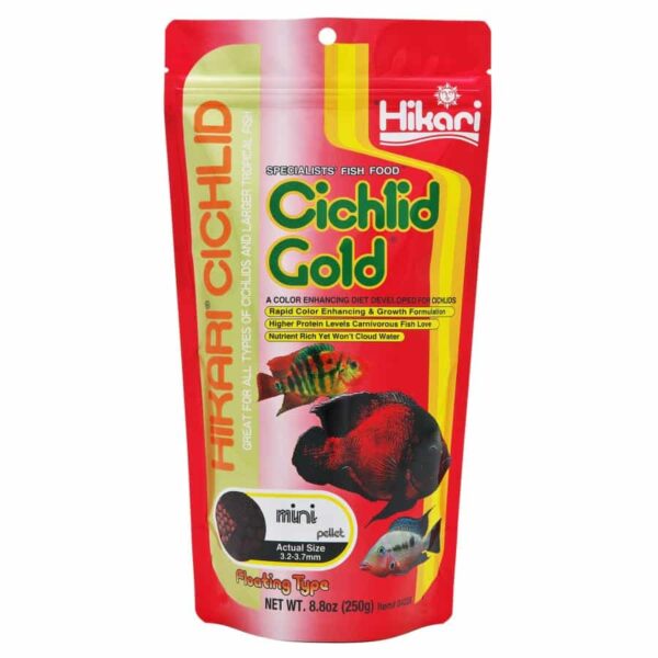 Cichlid Gold Pellets Fish Food - Mini - Image 2