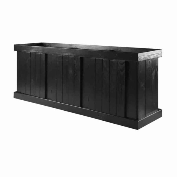 Pine Aquarium Stands Black 72 X 18 in - Aqueon - Image 1