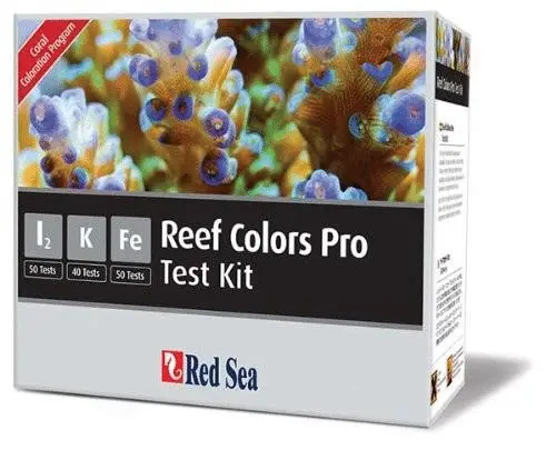 serve.png Red Sea Fish Pharm ARE21515 Saltwater Reef Color Pro Multi Test Kit for Aquarium - Image 1